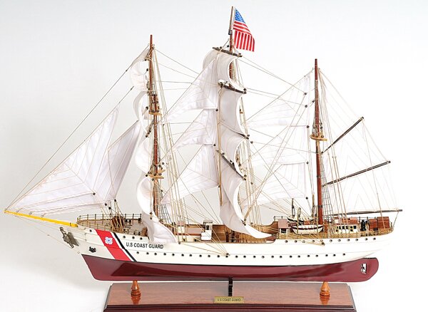 Us. Coast Guard Eagle E.E. Sailing Model Ship